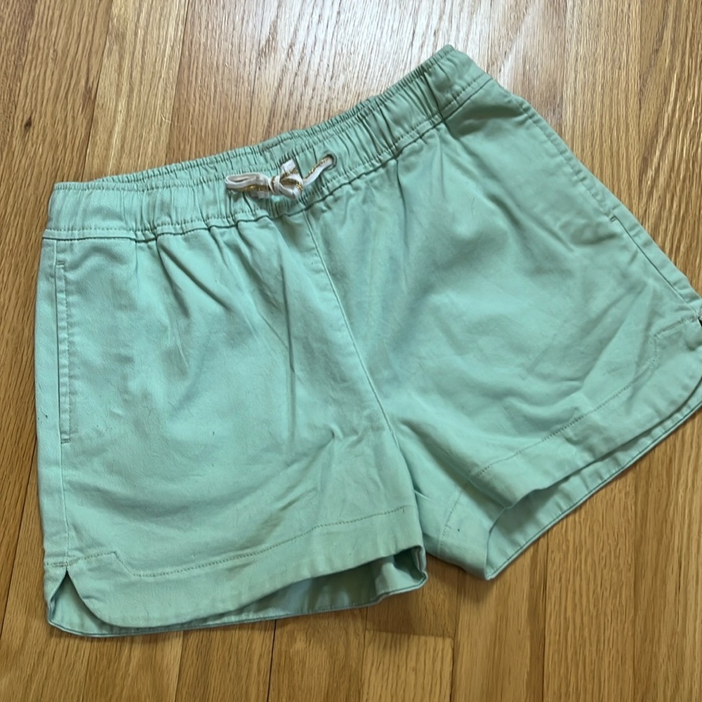 Crewcuts green shirts elastic and drawstring waist Girls size 12
